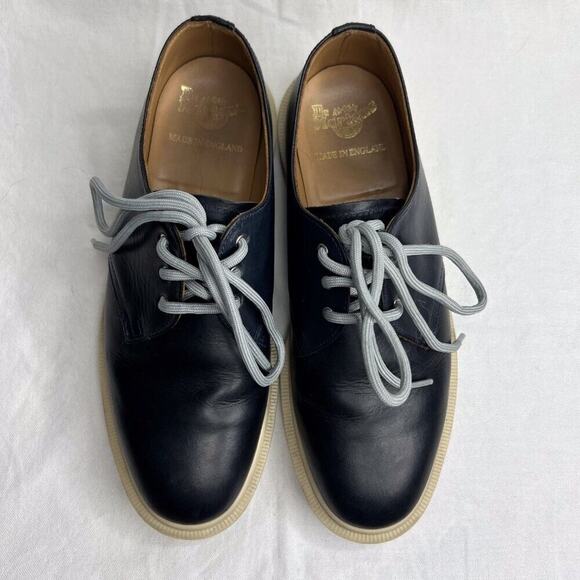Dr. Martens Torriano Oxford Loafers Navy Made in England Leather Men's UK 7 - Picture 4 of 12